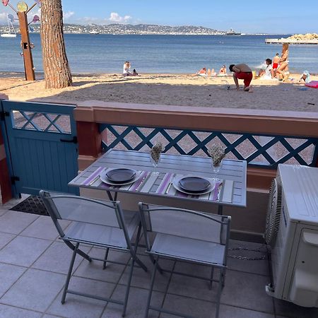 French Riviera 1 Bedroom On The Beach Facing Cannes เตอูล-ซูร์-แม ภายนอก รูปภาพ
