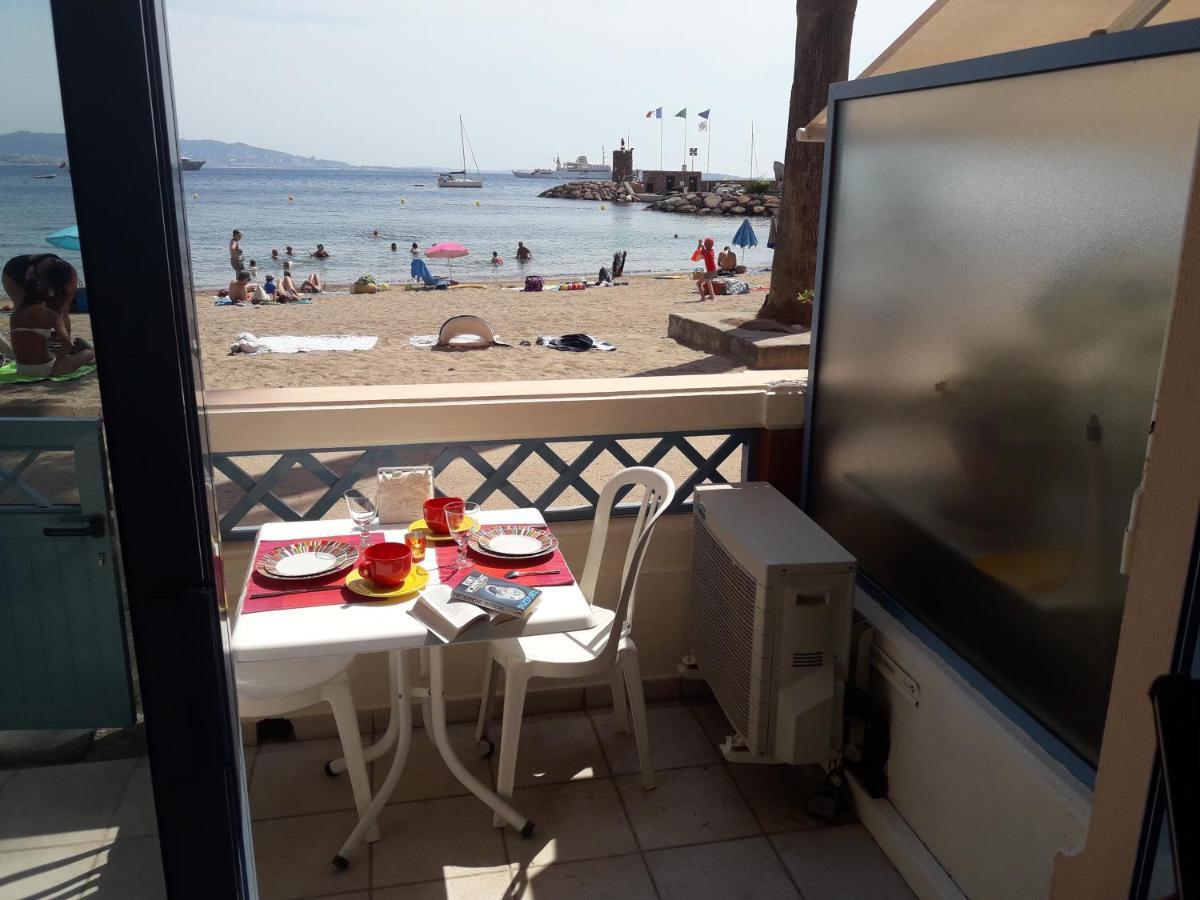 French Riviera 1 Bedroom On The Beach Facing Cannes เตอูล-ซูร์-แม ภายนอก รูปภาพ